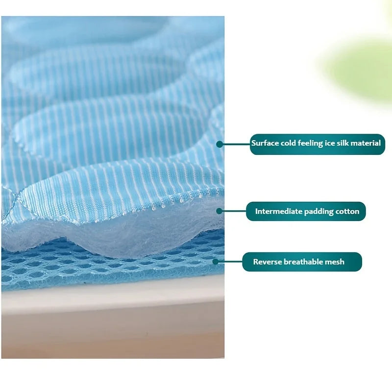 Self-Cooling Dog Mat For Small & Large Dogs – Washable Summer Pet Pad