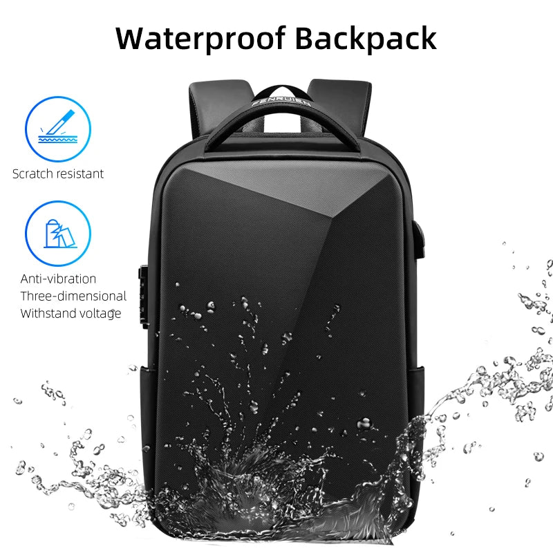 Expandable Laptop Backpack With USB Port – Water-Resistant Business Travel Bag
