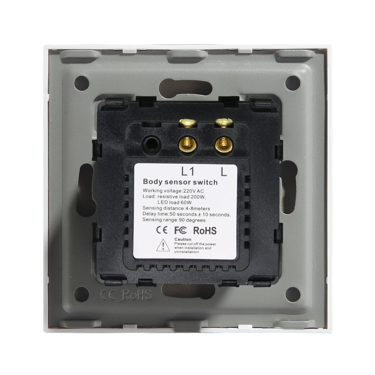 BSEED PIR Motion Sensor Wall Switch – EU Standard