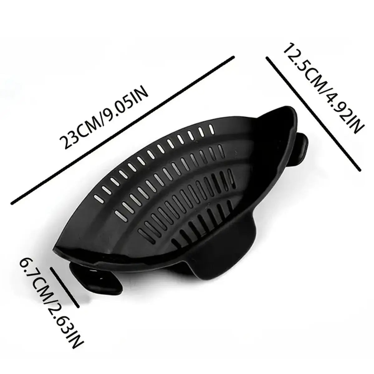 Adjustable Clip-On Pot Strainer – Stainless Steel Kitchen Strainer for Pots, Pans & Bowls