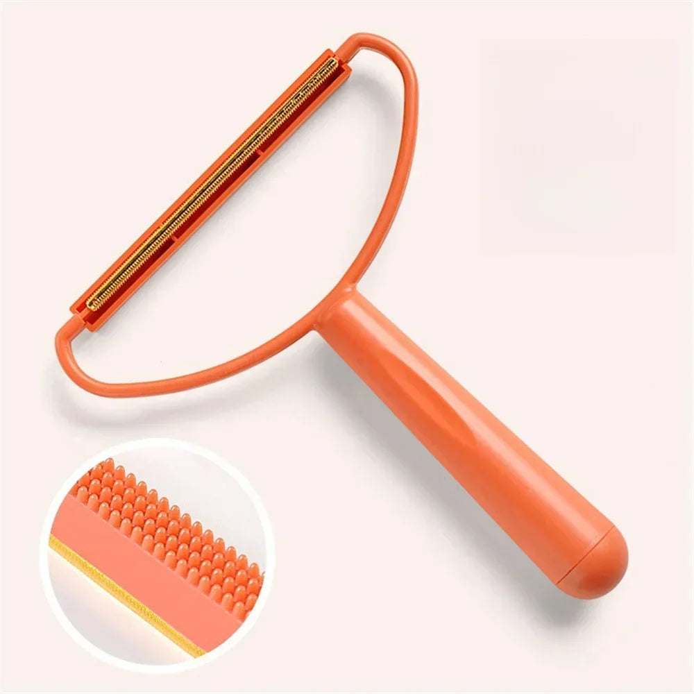 Reusable Pet Hair Remover – Portable Manual Lint Scraper for Couch, Carpet & Rugs