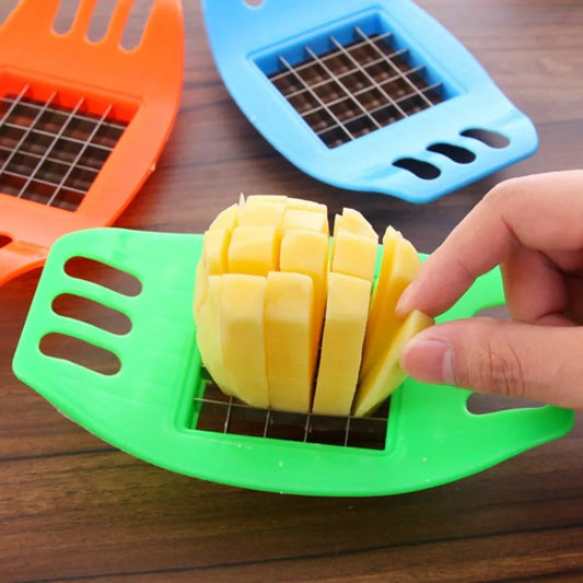Stainless Steel Potato Slicer & French Fry Cutter