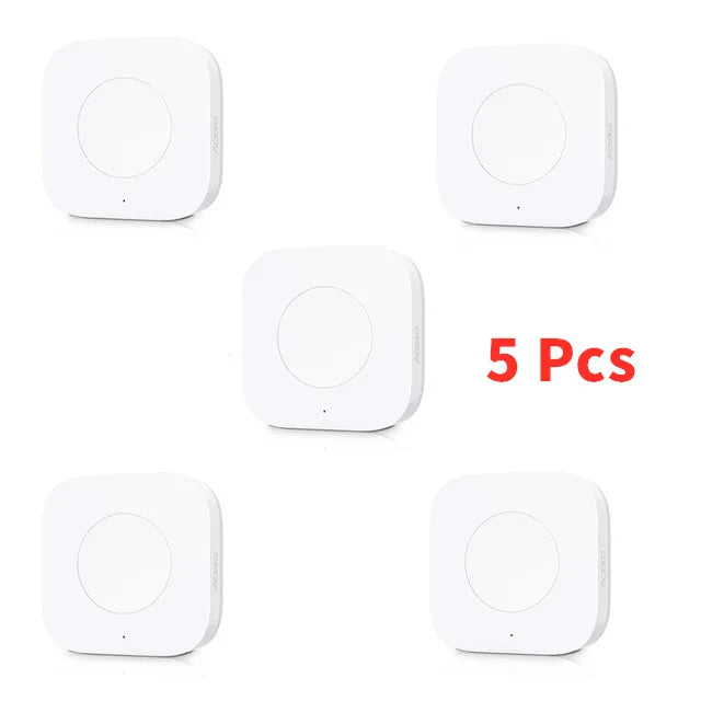 Aqara Smart Wireless Mini Switch – Zigbee Remote Control Button for Home Automation