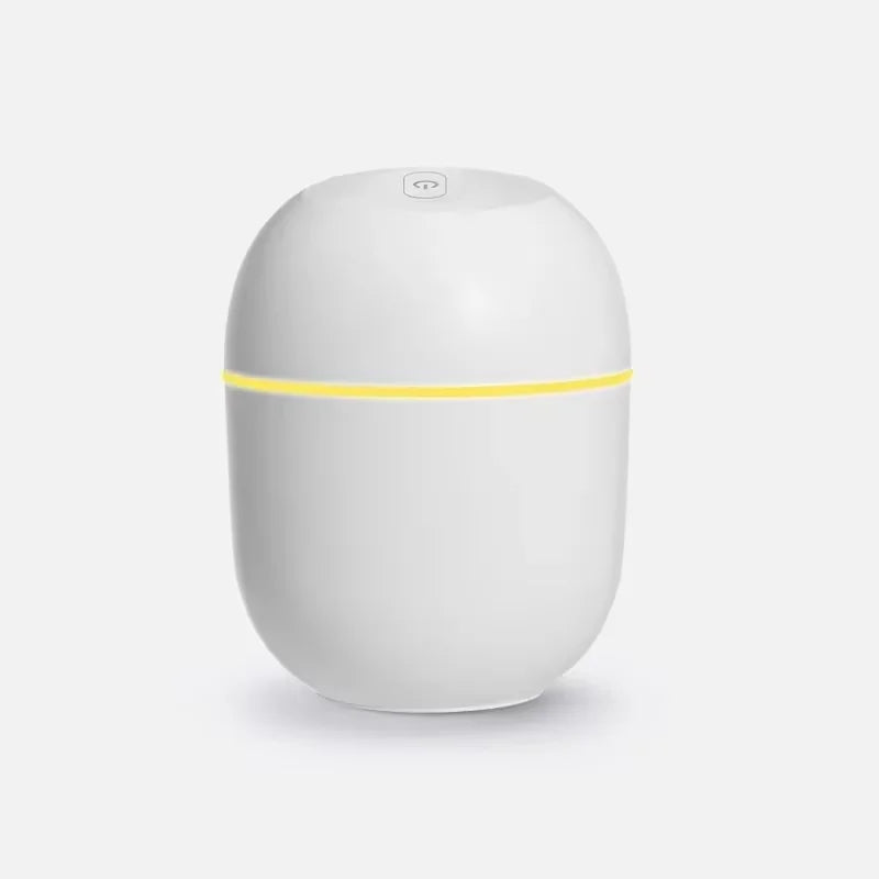 220ml USB Mini Humidifier With LED Night Light – Portable Mist Maker for Home, Office and Car