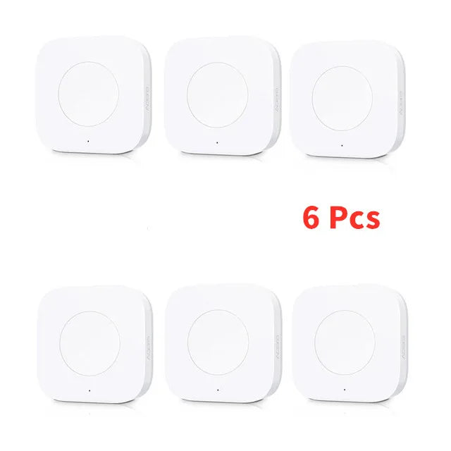 Aqara Smart Wireless Mini Switch – Zigbee Remote Control Button for Home Automation