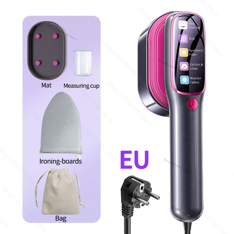220V 1200W Handheld Garment Steamer – 5-Level Portable Steam Iron for Clothes
