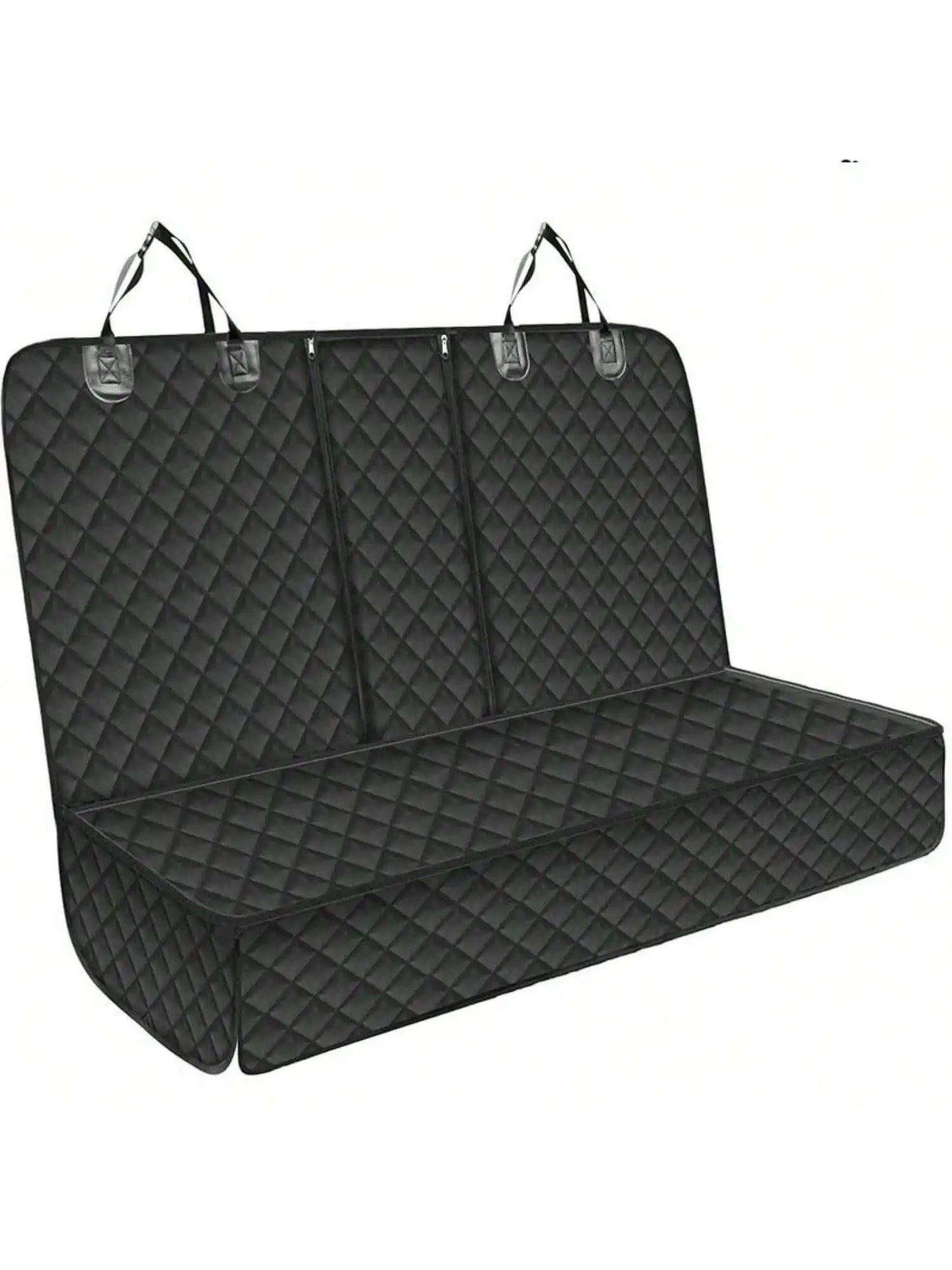 Waterproof Dog Car Seat Cover with Armrest Access – Pet Travel Mattress & Back Seat Protector