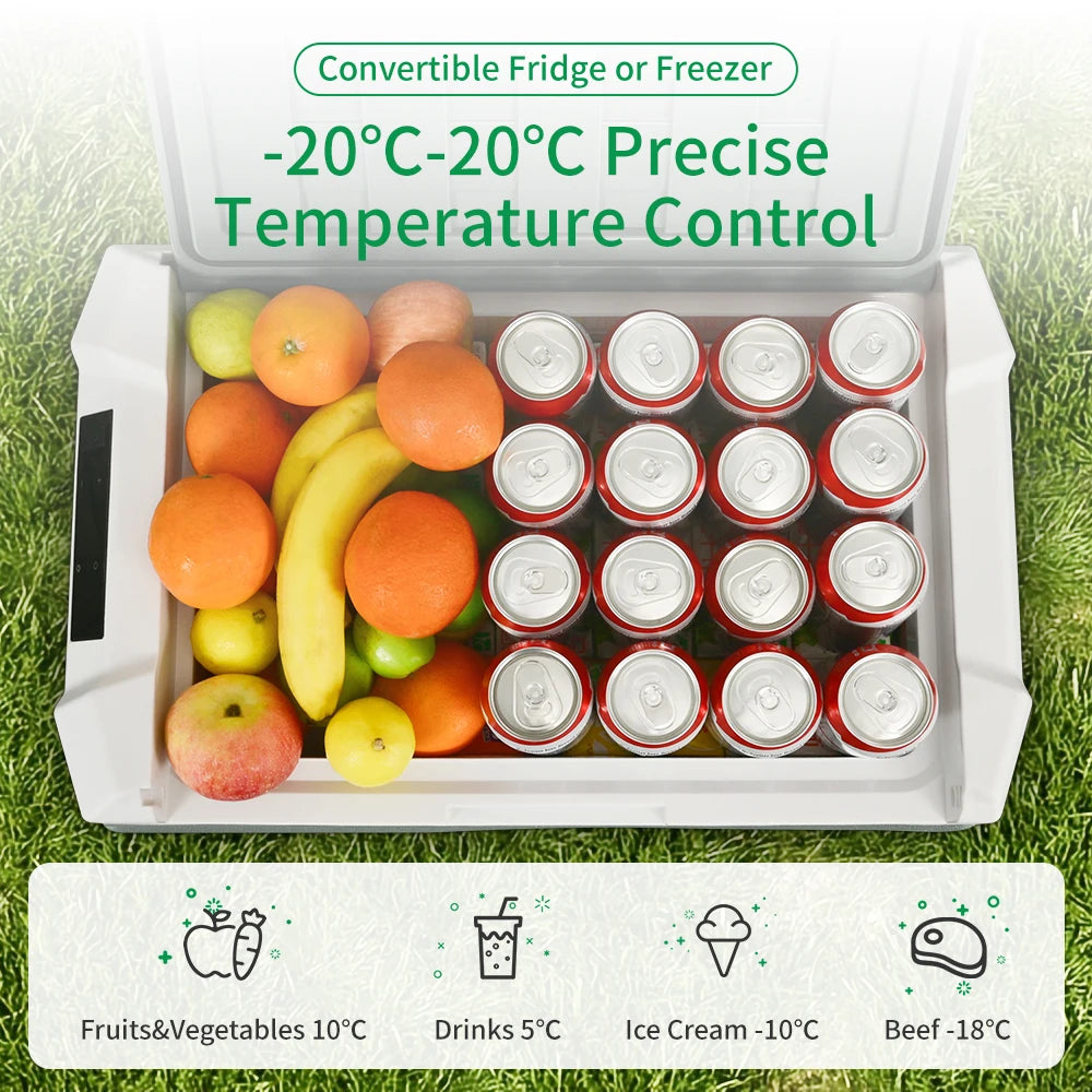 Alpicool NL Portable Car Refrigerator Freezer – 25L, 35L & 45L 12/24V Compressor Cooler