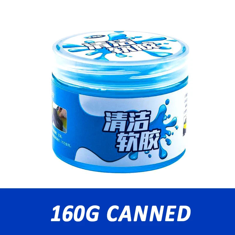 160g Reusable Car Cleaning Gel For Air Vents, Dashboard And Keyboards