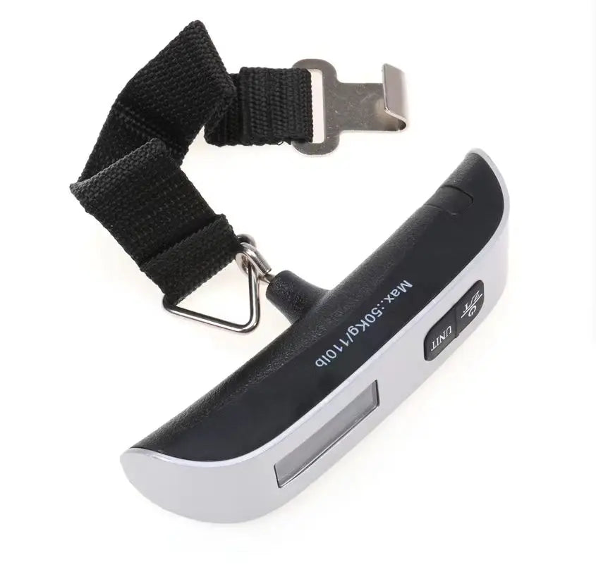 ZUIDID Digital Luggage Scale 50kg/110lb – Portable LCD Hanging Travel Weight Tool