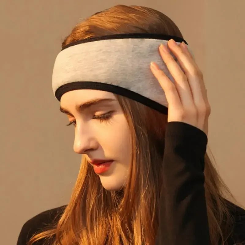 Adjustable Sleep Mask With Ear Covers – Light and Noise-Reducing Travel Eye Mask - Goodify Mart