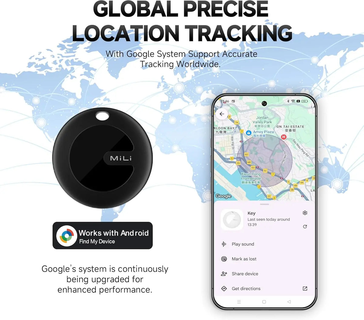 Android Item Finder Tracker – Portable Locator for Bags, Keys and Travel Gear