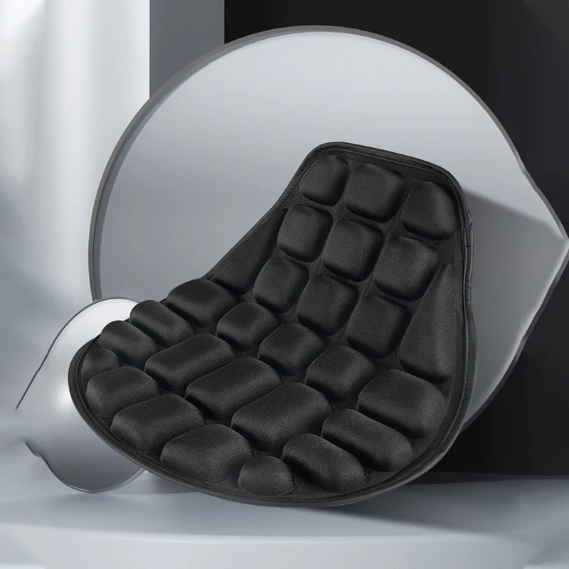 3D Motorcycle Seat Cushion – Breathable EVA Foam Non-Slip Comfort Pad for Motorbike & Electric Bike