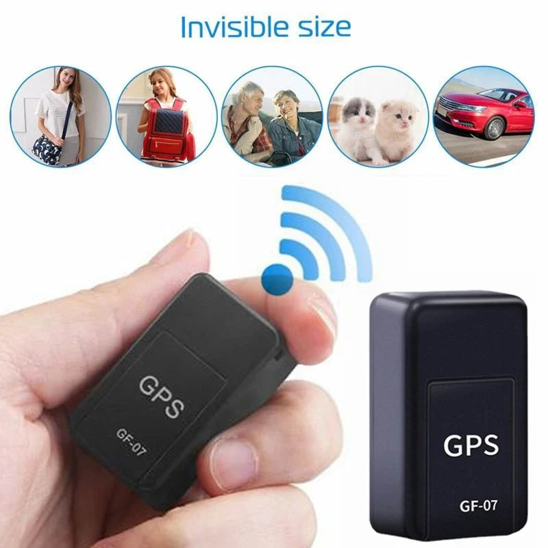 GF-07 Mini Magnetic Vehicle Locator – Compact SMS Position Tracker for Cars