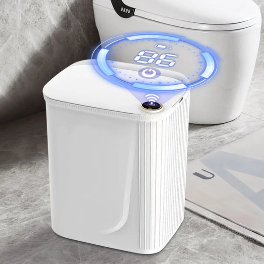 20L Smart Sensor Trash Can with Digital Display