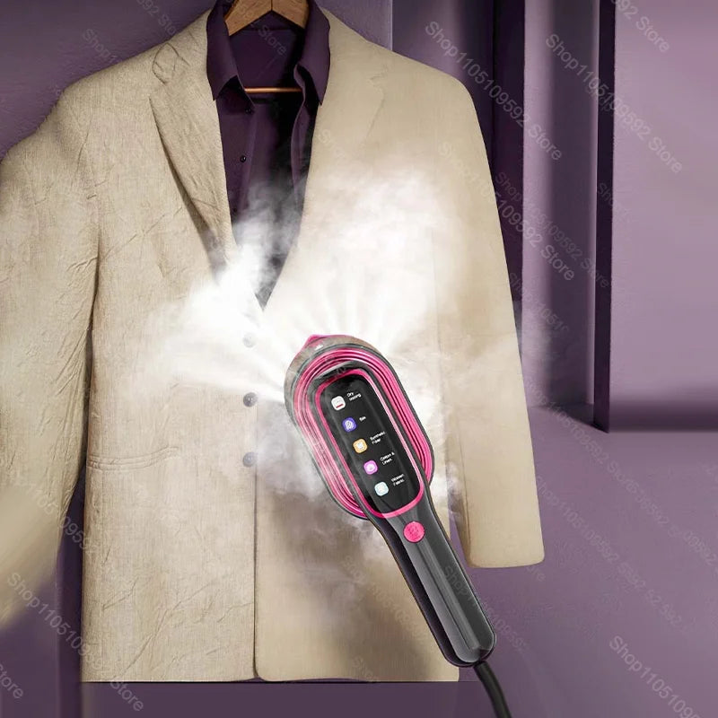 220V 1200W Handheld Garment Steamer – 5-Level Portable Steam Iron for Clothes