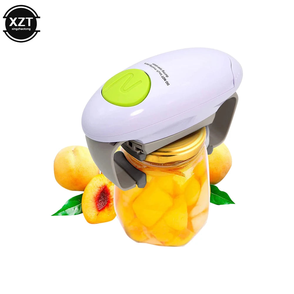 Electric Jar Opener – One-Key Automatic Kitchen Lid Opener