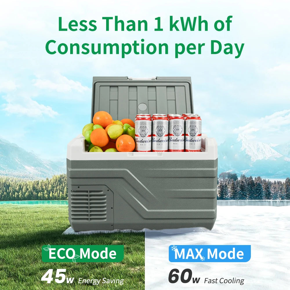 Alpicool NL Portable Car Refrigerator Freezer – 25L, 35L & 45L 12/24V Compressor Cooler