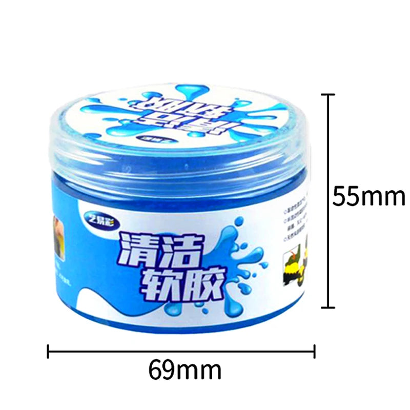 160g Reusable Car Cleaning Gel For Air Vents, Dashboard And Keyboards