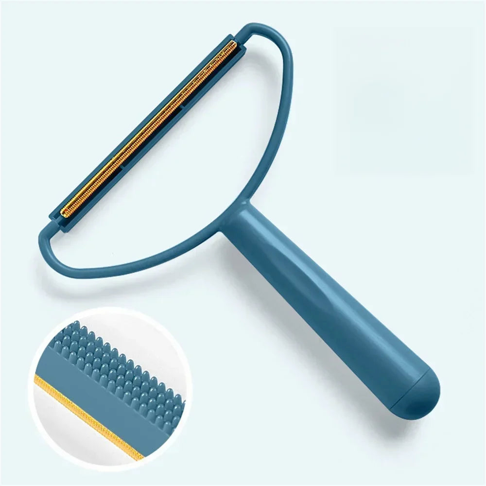Reusable Pet Hair Remover – Portable Manual Lint Scraper for Couch, Carpet & Rugs