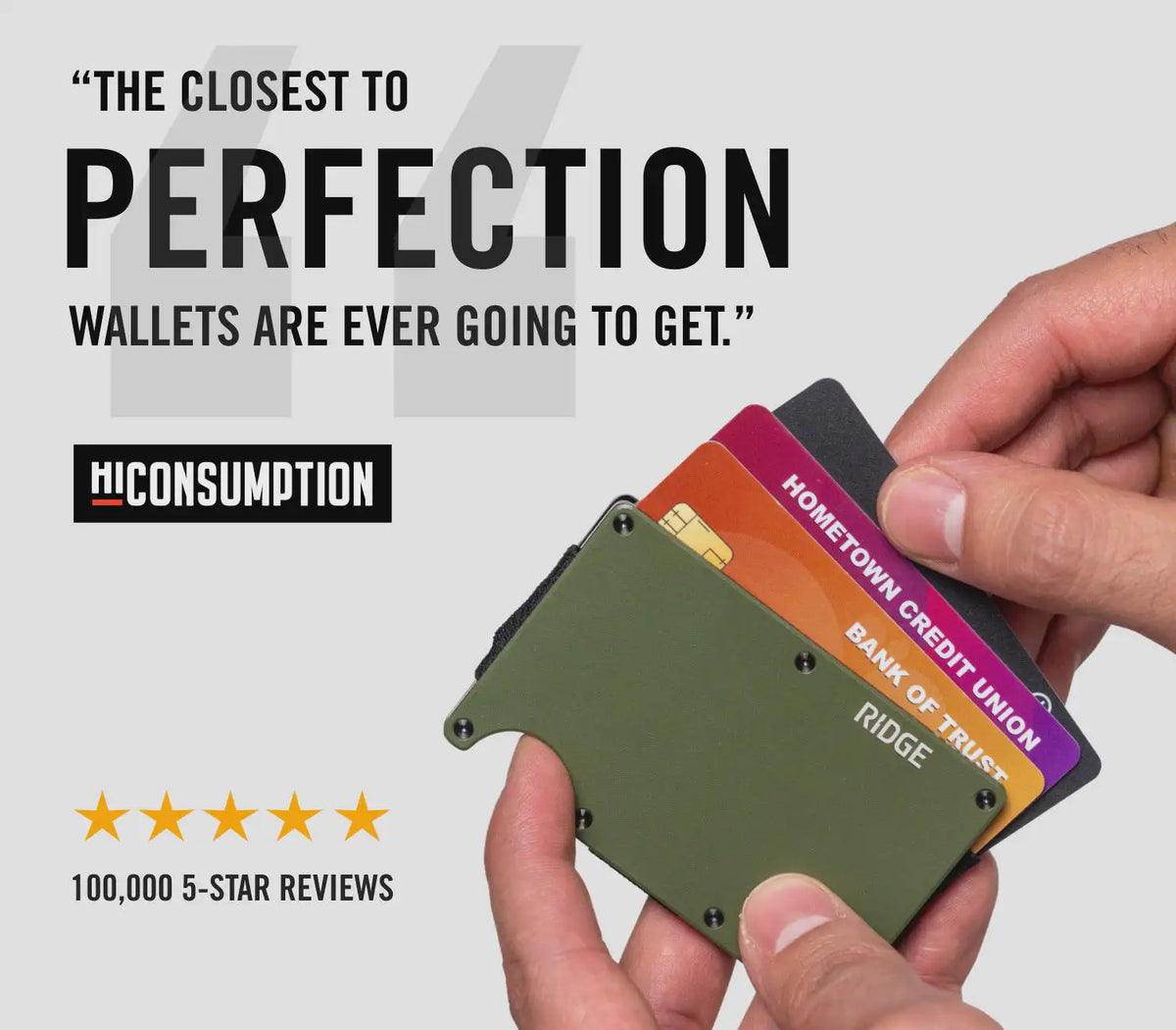 Slim RFID-Blocking Metal Card Holder Wallet With Money Clip – Holds Up To 12 Cards