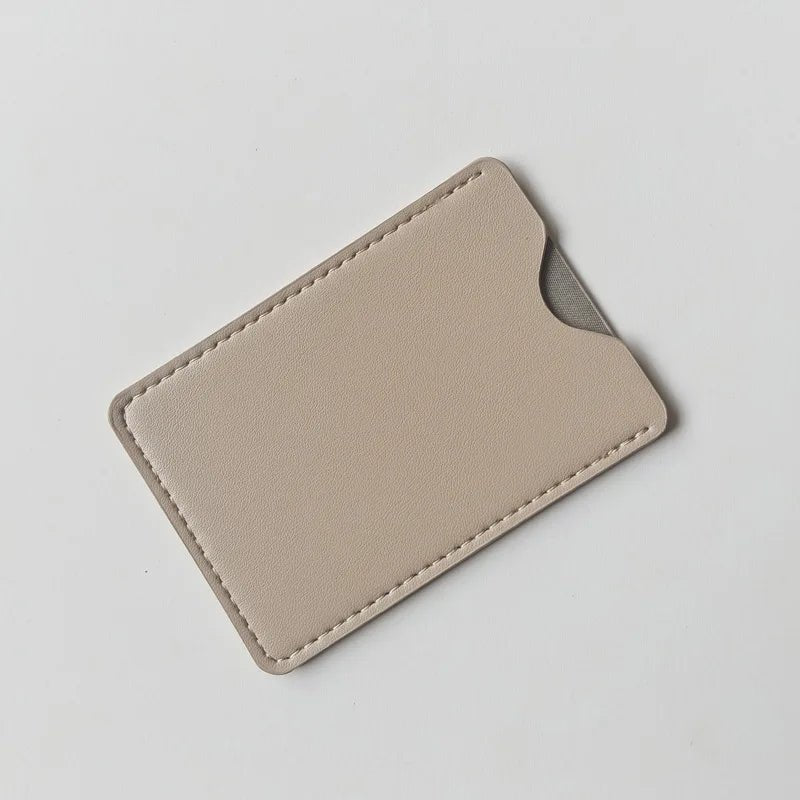 Ultra-Thin RFID-Blocking PU Card Sleeve – Bank, ID and Travel Card Holder - Goodify Mart