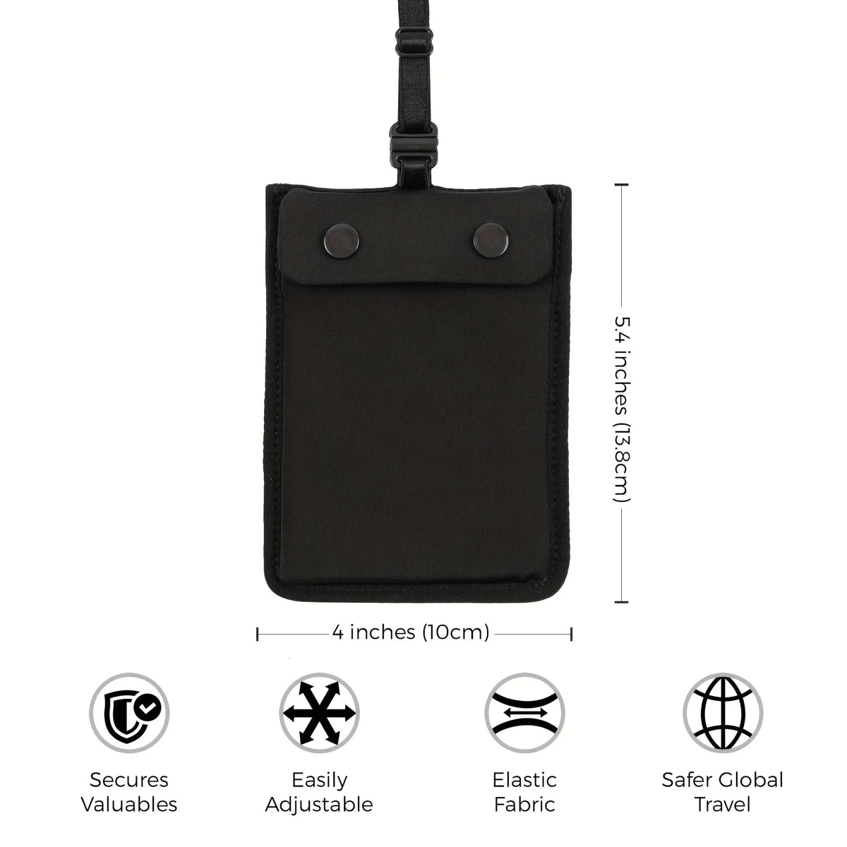 Hidden Bra Wallet – Discreet Travel Pouch for Cash, Cards and Small Valuables - Goodify Mart