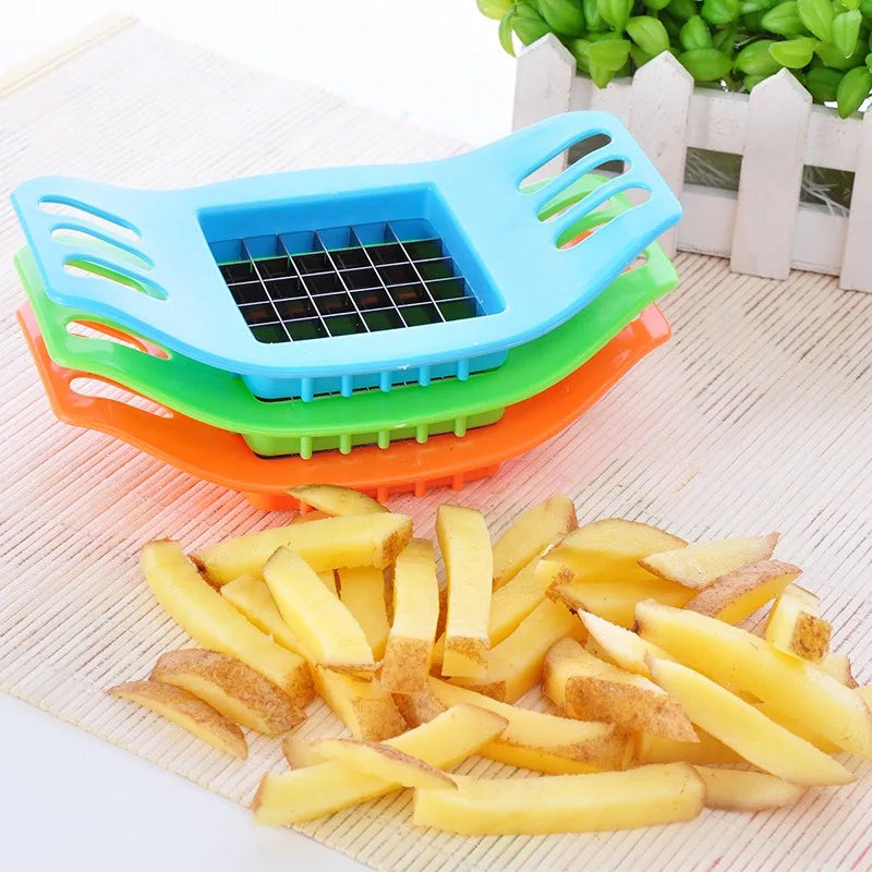 Stainless Steel Potato Slicer & French Fry Cutter