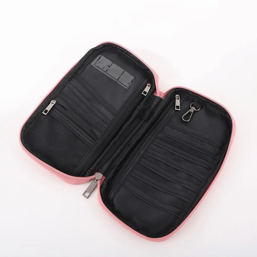 Family RFID-Blocking Passport Wallet – Travel Document Organizer & Credit Card Holder