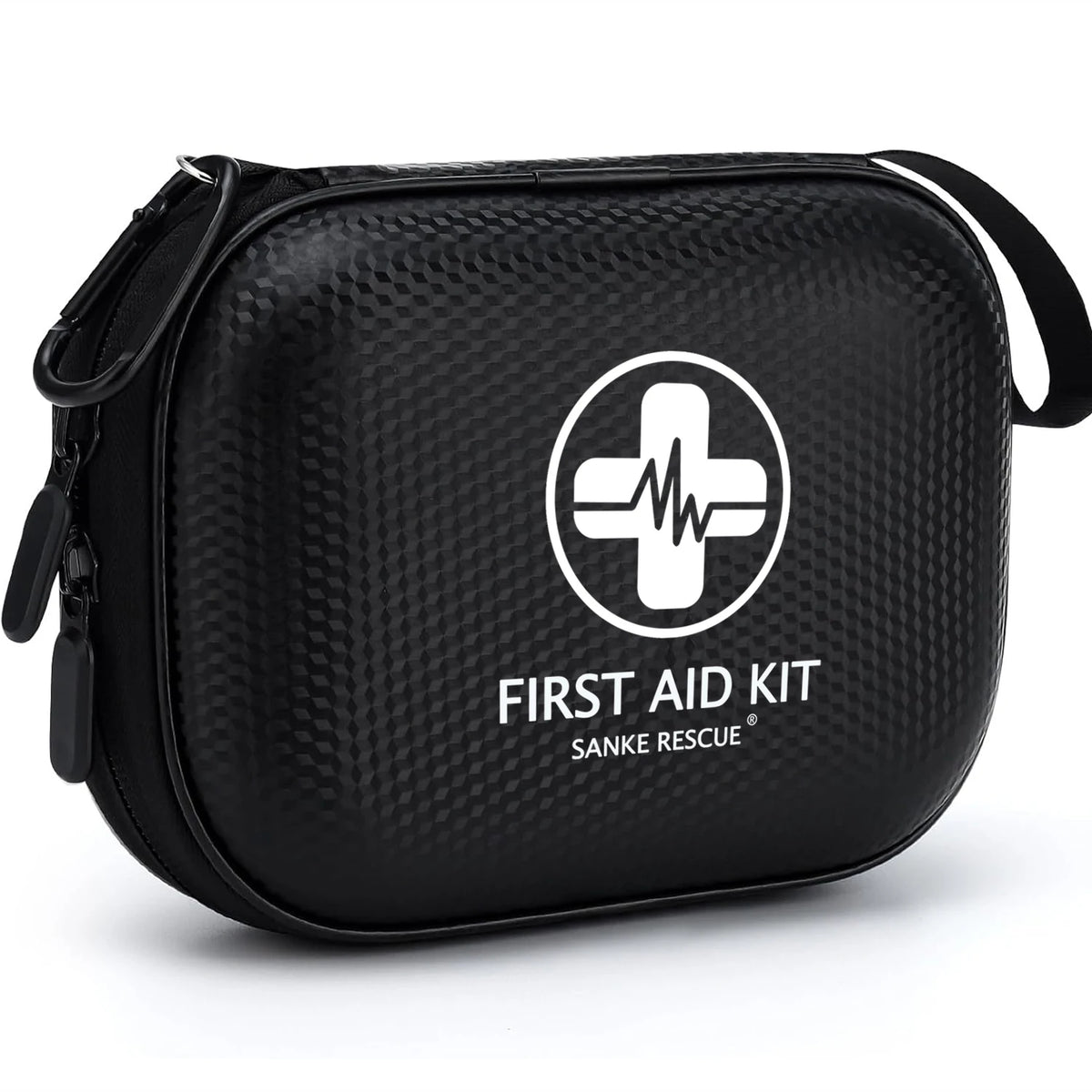 150-Piece Compact First Aid Kit – Water-Resistant EVA Hard Case for Car, Travel and Camping