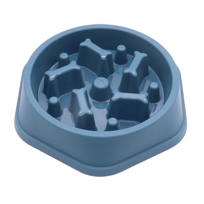 Non-Slip Slow Feeder Dog Bowl – Anti-Choking Puzzle Feeding Dish for Small, Medium & Large Dogs