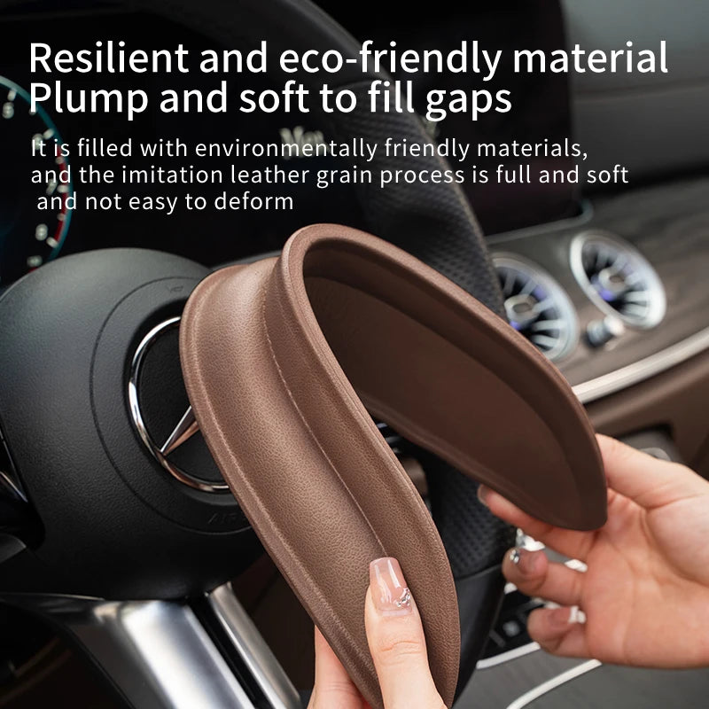 40cm Flexible EVA Car Seat Gap Filler – Anti-Drop Dust Blocker, 1/2 Pack