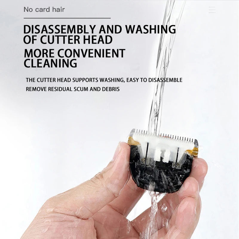 Baisibei Rechargeable Pet Clipper Grooming Kit – Professional Low Noise Dog & Cat Hair Trimmer (Cordless)