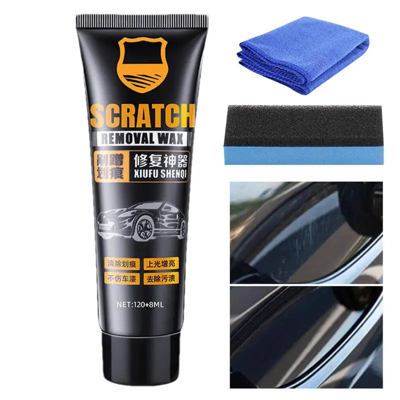 Car Scratch & Swirl Remover Compound – Paint Polishing Wax for Light Surface Marks