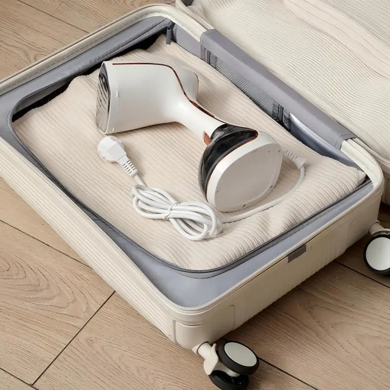220V Mini Handheld Garment Steamer – Touchscreen Vertical Clothes Iron for Home and Travel