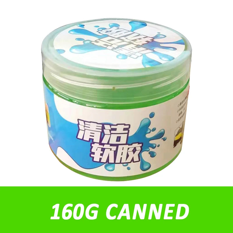 160g Reusable Car Cleaning Gel For Air Vents, Dashboard And Keyboards