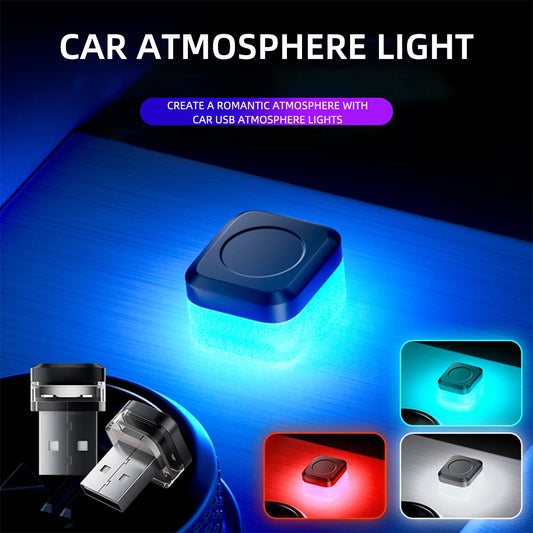 KEVANLY Mini USB LED Ambient Light – Plug-In Car & Computer Atmosphere Lamp in 5 Color Options