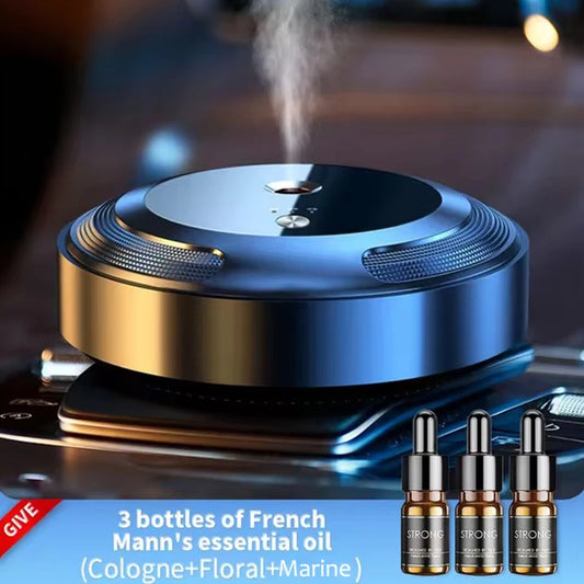 XMSJ OV-5 Smart Car Aroma Diffuser – Essential Oil Mist Freshener With 3 Fragrances
