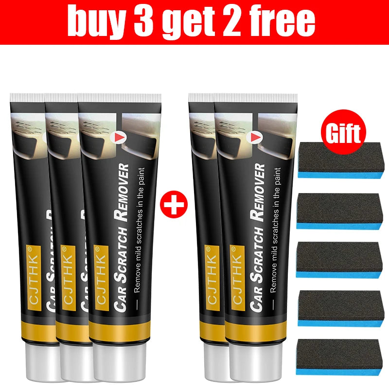 CJTHK Car Scratch & Swirl Remover Paste – 20ml, 60ml & 100ml Paint Polishing Compound
