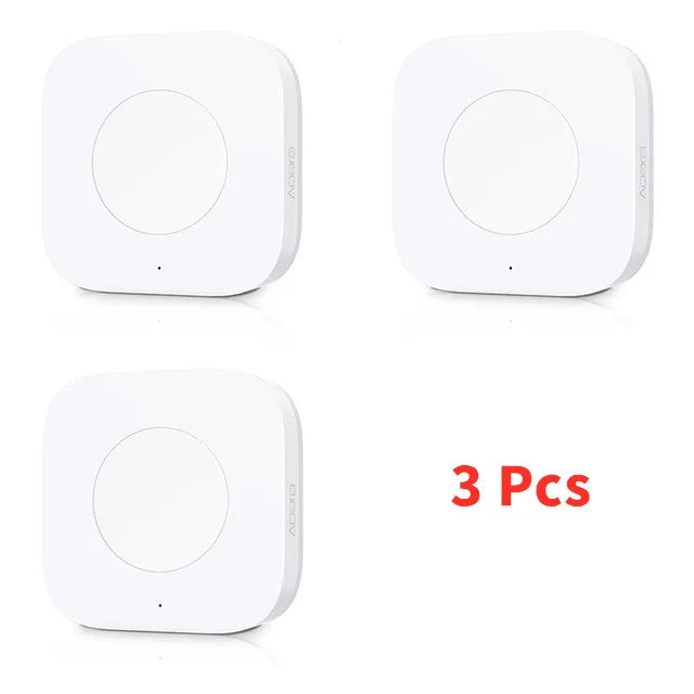 Aqara Smart Wireless Mini Switch – Zigbee Remote Control Button for Home Automation