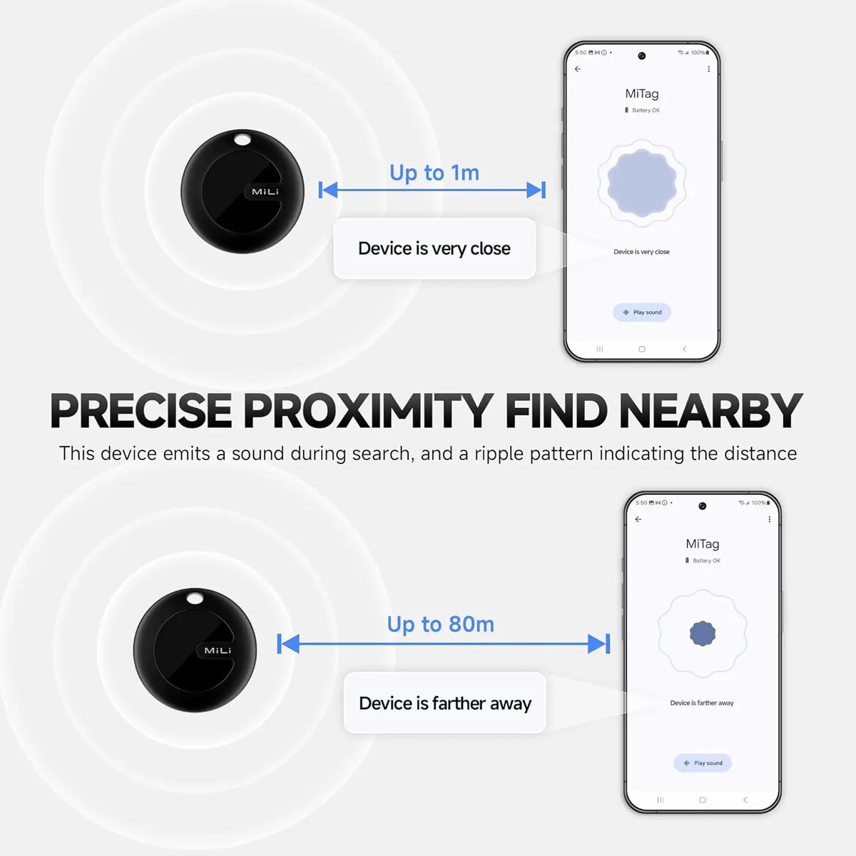 Android Item Finder Tracker – Portable Locator for Bags, Keys and Travel Gear