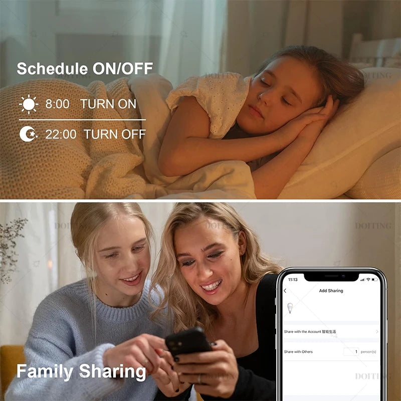 Tuya WiFi Smart LED Bulb 18W – E27 / B22